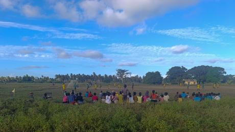 Soccer field in Tambohorano