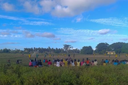 Soccer field in Tambohorano