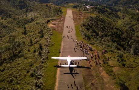 Airstrip in Madagascar