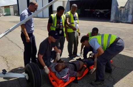 Medevac in Madagascar