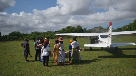 MAF plane delivering Bibles