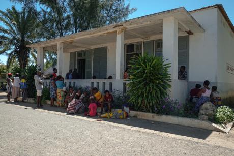 Toliara Patient selection room